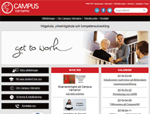 Tablet Screenshot of campus.varnamo.se